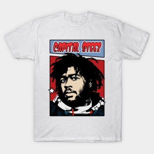 Capital Steez 80s Pop Art Comic Style T-Shirt